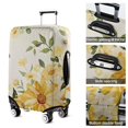 thumbnail image 5 of White Yellow Flower Sunflower Pattern Luggage Cover Fashion Suitcase Cover Baggage Covers Fit 25-28 Inch Luggage (Go Travel), 5 of 5
