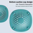 thumbnail image 2 of Lot De 5 Filtre Cheveux Douche,attrape Cheveux Douche Protections De Vidange En Silicone Avec Ventouse, Pour Vier De Douche, Douche, Baignoire, 2 of 5