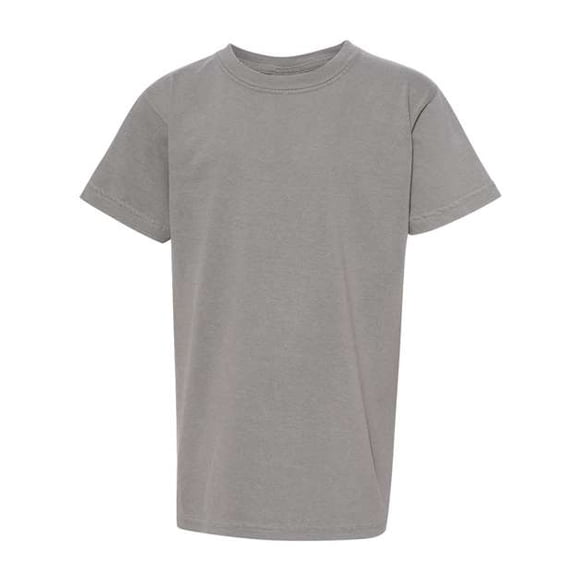 Camiseta de peso medio Colores Confort hilado en anillo gris grande 9018