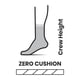 thumbnail image 2 of Calcetines Smartwool SW001650001L Liner Crew Negro L, 2 of 2