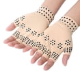 thumbnail image 1 of Gants d'Arthrite Sans Doigts, 1 Paire de Gants de Compression Respirants Évacuant l'Humidité, 1 of 4