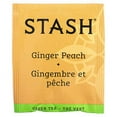thumbnail image 2 of Stash Tea, Green Tea & Matcha, Ginger Peach, 18 Tea Bags, 1.2 oz Pack of 2, 2 of 3