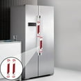 thumbnail image 2 of harmtty Xmax 2Pcs Christmas Refrigerator Door Handle Cover Durable Washable Reusable Handle Cover for Festive Decoration A 2pcs, 2 of 8