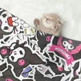 thumbnail image 2 of Lsque Sanrio Pattern Waterproof Throw Blanket Pet Blanket for Dogs & Indoor Cats, Washable - Shaggy Plush Calming Long Faux Fur & Velvet Dog Blanket -Medium, 2 of 8
