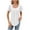 White, variant on Njoeus Women's Summer Tops Eyelet Casual Dressy Wide Neck Blouses Short Sleeve T-Shirts Loose Pleated Tunic Tops S-XXL