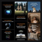 DJI Osmo Pocket 3 4K, 9.4MP CMOS Digital Camera with Vlogging, 4x Zoom, Black, 1 Count