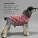thumbnail image 4 of Jersey para perros KYEESE, cuello alto térmico, para perros pequeños, color rojo M, 4 of 9