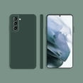 thumbnail image 2 of PANDACO Soft Shell Matte Forest Green Case for Samsung Galaxy S22, 2 of 3