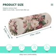 thumbnail image 3 of Round Cervical Pillow Cylindrical Pillow Lumbar Pillow Sofa Headrest Pillow Support For the Back, Neck and Head Beautiful Flowers and Butterflies, 3 of 7
