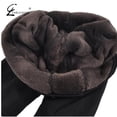 thumbnail image 2 of CHLEISURE, mallas cálidas de invierno para mujer, mallas gruesas de terciopelo de cintura alta, mallas sólidas de moda de talla grande para otoño, S-XL en 8 colores Tan Jianjun unisex, 2 of 2