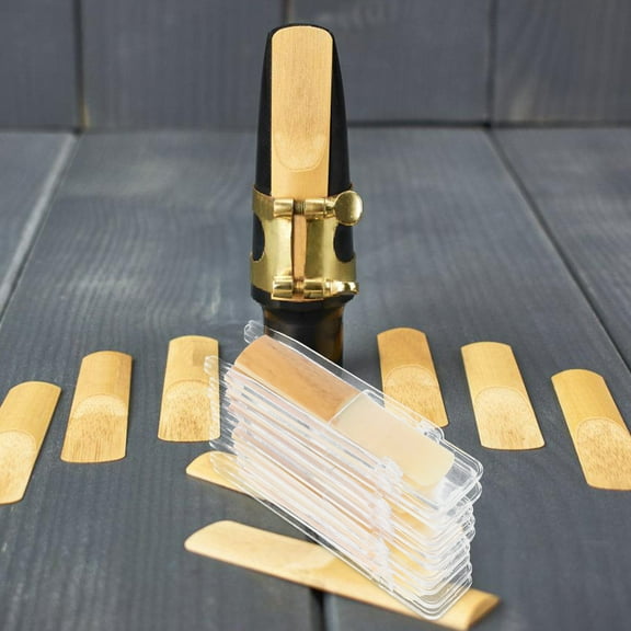 FRCOLOR 10pcs Saxophone For Soprano Saxophone Wooden Sax Replacement For Beginners And Students Althorn Sax Saxophone