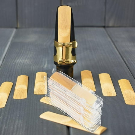 FRCOLOR 10pcs Saxophone For Soprano Saxophone Wooden Sax Replacement For Beginners And Students Althorn Sax Saxophone