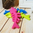 thumbnail image 4 of Dog Chew Toy Rubber Fish Bone Shape Dog Bite Toy Dog Teething Toy for Puppy Cat, 4 of 8