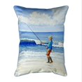 thumbnail image 1 of Betsy Drake HJ1117 16 x 20 Po. Surf Pêche Grand Oreiller Intérieur et Extérieur, 1 of 1