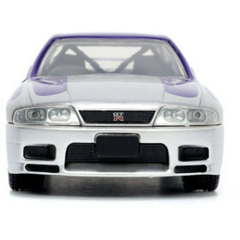 Jada 1995 Nissan Skyline GT-R BCNR33 Diecast Model Car, Fast