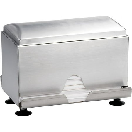 

Stainless Steel Wrapped Straw Dispenser - 1 Each.