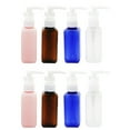 thumbnail image 3 of EeaseCA 8pcs 50ml Refillable Bottles Empty Pump Bottles Lotion Liquid Soap Square Press Bottles (Assorted Color), 3 of 7