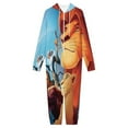 thumbnail image 3 of The Lion King Women Men Pajamas Zipper Onesie Jumpsuit Hooded One Piece Sleepwear, 3 of 7