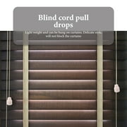 6 pcs Blind Pull Cord Knobs Window Blind Cord Pulls Drops Blind Cord Plastic Knobs