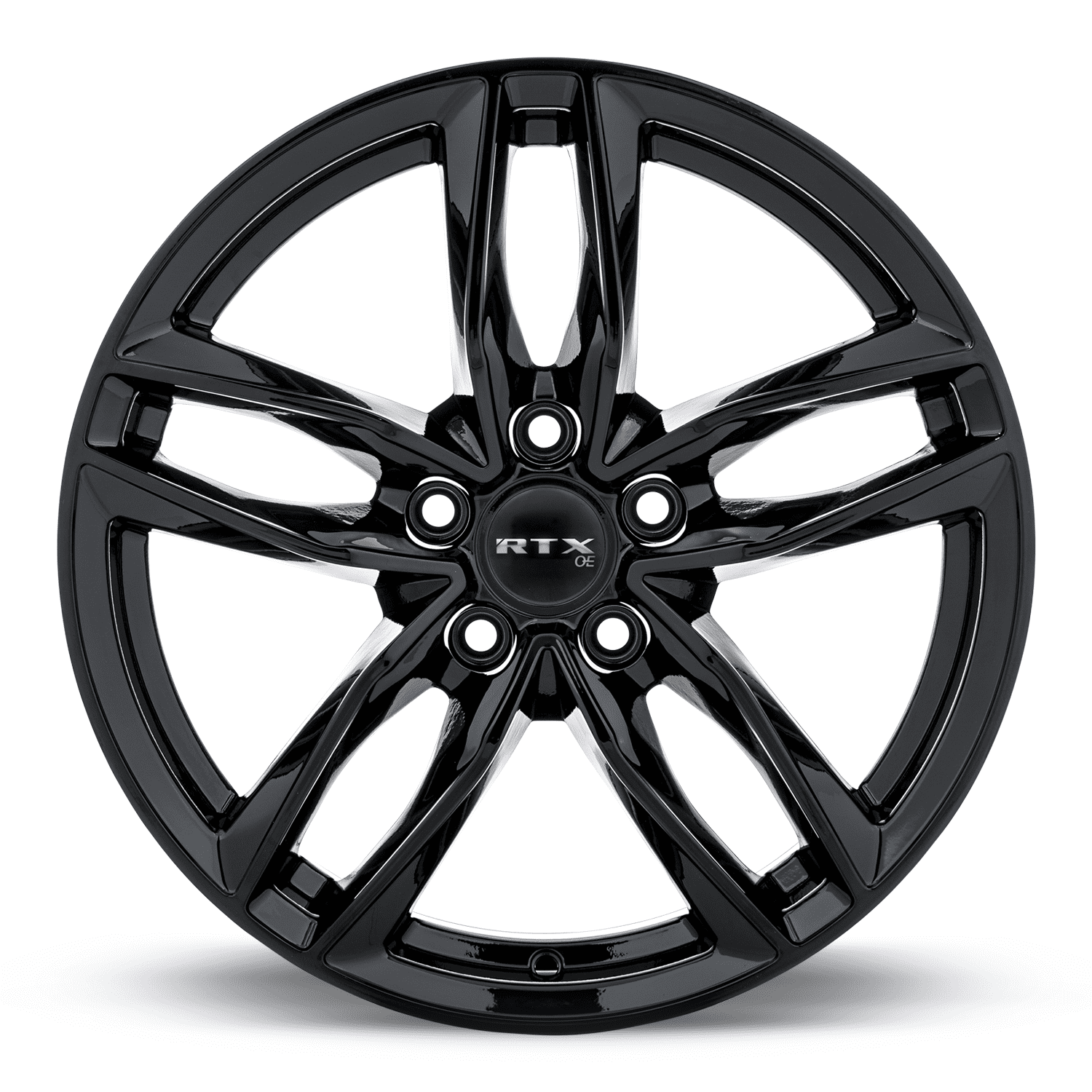 RTX Nuremberg 17X7.5 5x112 ET35 CB66.6 GLOSS BLACK Wheel