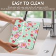 thumbnail image 4 of Placemat, Pioneer Flower Floral Print Pattern Place Mats Table Mat Set Of 2, PVC Washable Placemats for Party Kitchen Dining Decoration, 18x12 Inch, Fade Resistant, 4 of 6