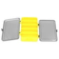 thumbnail image 4 of Fishing Lure Box Reversible Lure Case Double Sided Plastic Bait Storage Box OrganizerYellow, 4 of 14