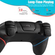Hall Effect Wireless Controller for Switch/Lite/OLED/Switch 2 & PC – Wake-Up, Gyro, Turbo, Dual Vibration & Screenshot