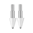 thumbnail image 1 of Pointe de Crayon de Remplacement Silicone Screentouch Stylet Pointes Silencieuses pour Apple Pencil 1/2 Résistant à l'Usure par Pointe Fine 2 Pcs Blanc, 1 of 6