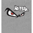 thumbnail image 2 of No Fear Classic Logo Adult Heather Gray Crew Neck Short Sleeve Tee-Medium, 2 of 2