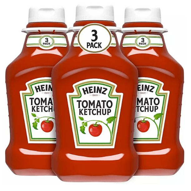 Heinz Original Tomato Ketchup Bottles (44 oz., 3 pk.)