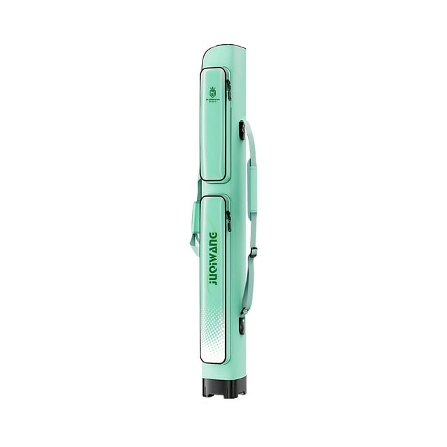 tamizeot Portable Fishing Pole Bag Waterproof PVC 15 Rod Capacity Non Slip Handle Fishing Rod Travel Case 3