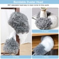 thumbnail image 3 of Microfiber Duster with Extension Pole(Stainless Steel), Extra Long 100 inches, with Bendable Head, Extendable Duster for Cleaning High Ceiling Fan, Interior Roof, Cobweb, Gap Dust- Wet or Dry Use, 3 of 6