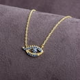 thumbnail image 3 of Minimalist Evil Eye Necklace, 3 of 5