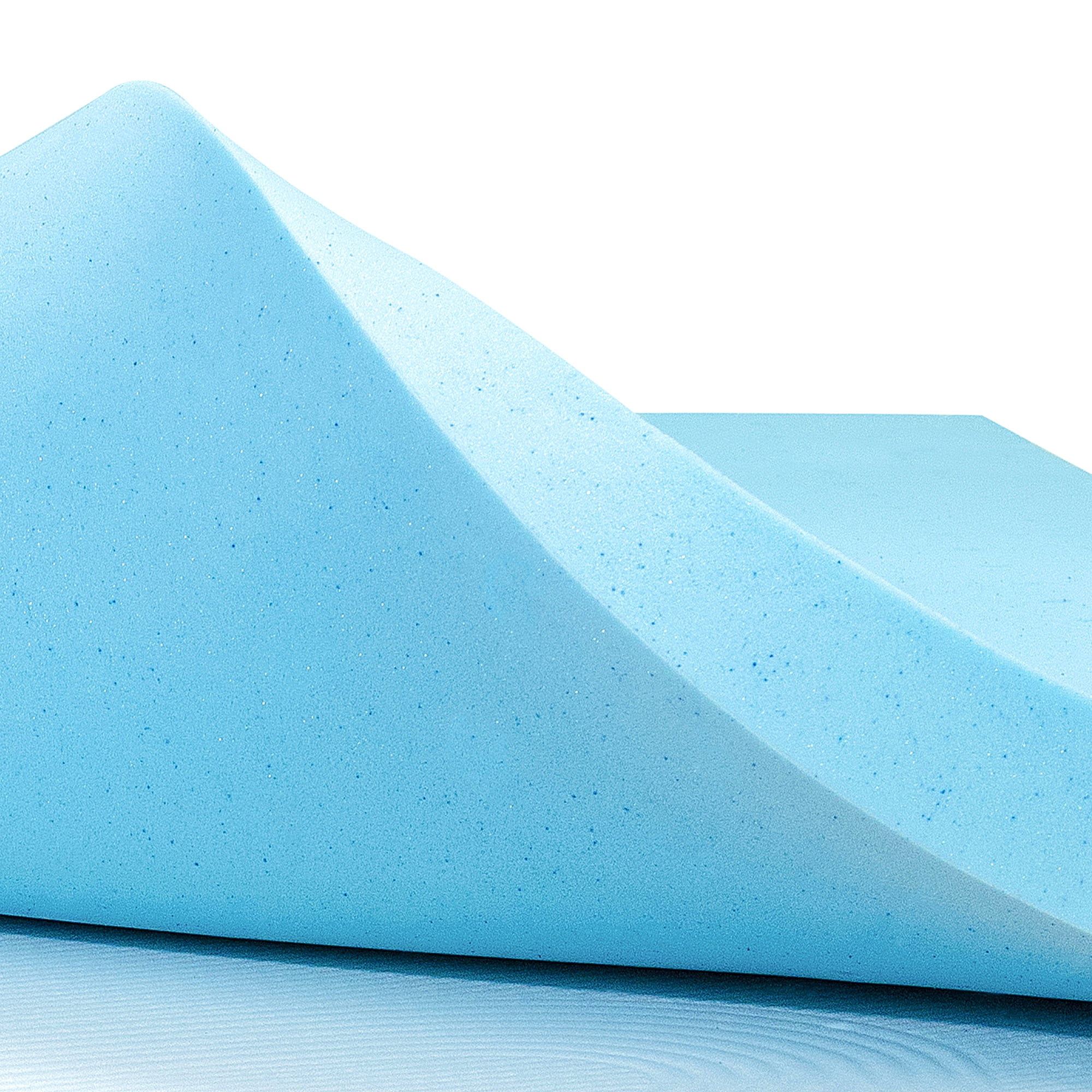 Subrtex 3 Inch Cal King Memory Foam Mattress Topper Gel Infused Bed Topper for Pressure Relief Ventilated Comfort CertiPUR-US Certified