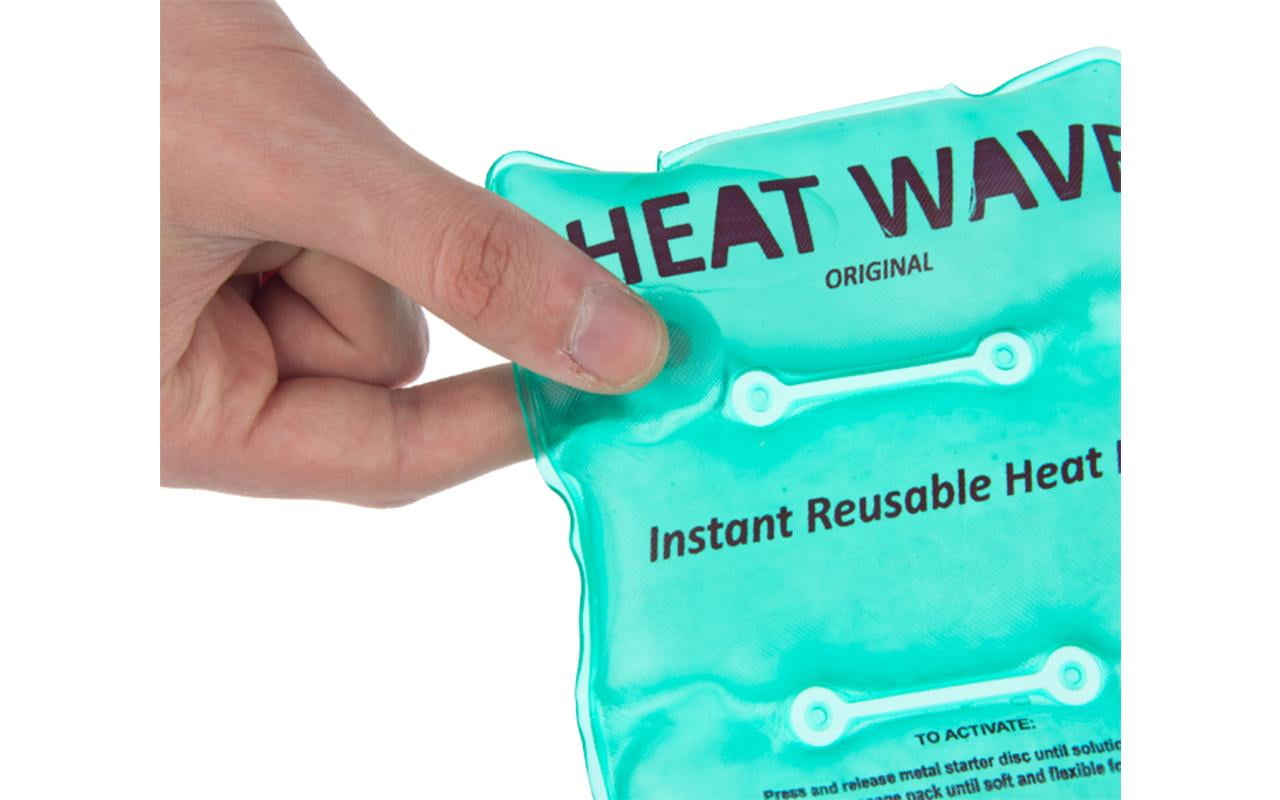 Heat Wave Instant Reusable Medium Click Heat Heat Pack MADE in USA