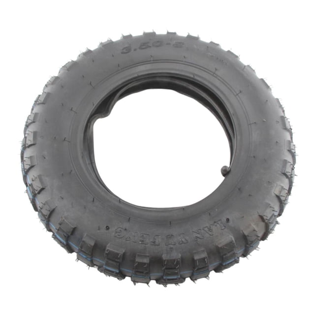 3.50-8 Wheel Tyre Tire and Inner Tube Innertube with Bent for ZR50R