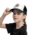 thumbnail image 5 of PAYOHTO Kids Colorfule Easter Eggs Baseball Hat Back Adjustable Mesh Breathable Hats Black Trucker Cap Outdoor Fishing Sun Caps for Boys or Girls ages 4-10, 5 of 9