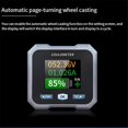 thumbnail image 3 of BL140F Coulometer Power Meter DC10-100V 0-400A Waterproof Battery Meter for RVs Yachts Dedicated Energy Storage,A, 3 of 5