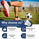 thumbnail image 5 of 12 Uds. Tacos para Botas de Fútbol, Perno para Zapatos, Componente de Repuesto, Accesorio Deportivo, Clavos para Zapatos de Fútbol con Llave de 15mm, 5 of 5