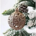 thumbnail image 3 of LINLIN 6Pcs 6cm Christmas Ball Assorted Christmas Ball Ball Glittering Christmas Tree Pendants Decorative Hanging Christmas Baubles Balls Ornaments Set, 3 of 7