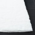 thumbnail image 3 of Safavieh Faux Sheep Skin Brock Distressed Area Rug, Ivory, 4' x 6', 3 of 12