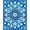 Blue, Pattern 2, variant on ODIKA 4'x6' Machine Washable Non-Slip Area Rug, Elegant with Artistic Delft Botanical Prints High Traffic Rug, Blue, 84239