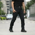 thumbnail image 3 of Tactical Pants for Men 2025 Hiking Travel Outdoor Sweatpants Joggers with Pockets Mens Casual Pants Trousers, 3 of 6