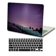 thumbnail image 1 of KSK KAISHEK Protective Case Hard Cover Only Compatible Old MacBook Pro 13" with Retina Display No CD-ROM, No USB-C + Black Keyboard Cover Model: A1502 & A1425 Purple series 0076, 1 of 5