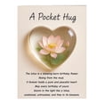 thumbnail image 2 of 1PCS Exquisite Flower Pocket Hug Gift Heart-Shaped Acrylic Keepsake with Blessing Card for Encouragement & Support,NewYear Valentine's Day Mother's Day HealingLove Present for Love Ones &Friends, 2 of 4