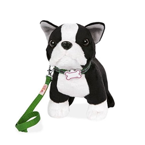 Our Generation Plush Pup - 6 inch (Boston Terrier)