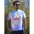 thumbnail image 2 of Cat Love Is Everlasting Meow Tie Dye Spiral Men -Image by Shutterstock, Male Large, 2 of 4