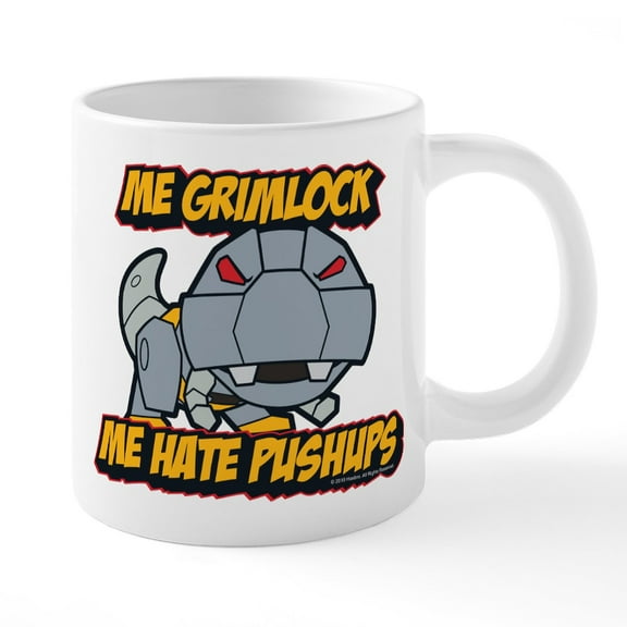 CafePress - Transformers Me Grimlock Ha - 20 Oz White Ceramic Mega Mug