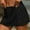 93#Black, variant on Women's Tie Front High Waist Crochet Short Beach Skirt Swimsuit Cover Up Ladies Dress Prairie Dresses For Women