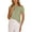 Green, variant on PUWEI Women's Off Shoulder Sweater Ribbed Knit Top Short Sleeve Pullover Blouse